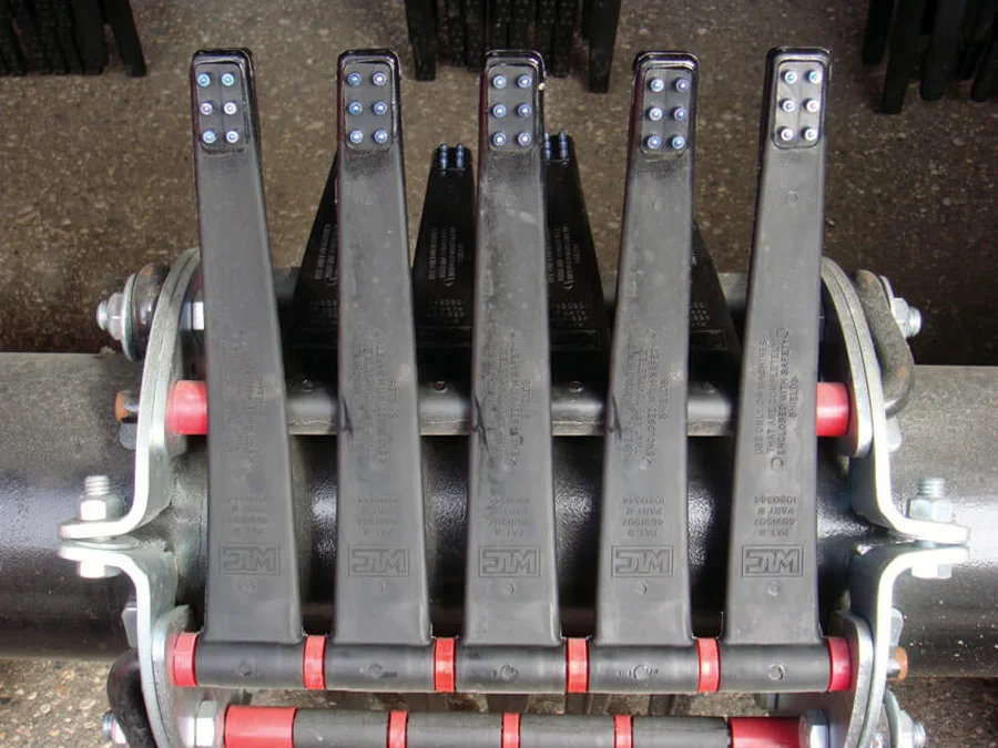 Studded flail